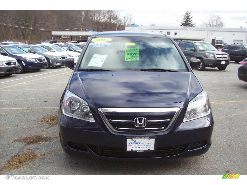 2007 Odyssey LX - Midnight Blue Pearl / Gray photo #3