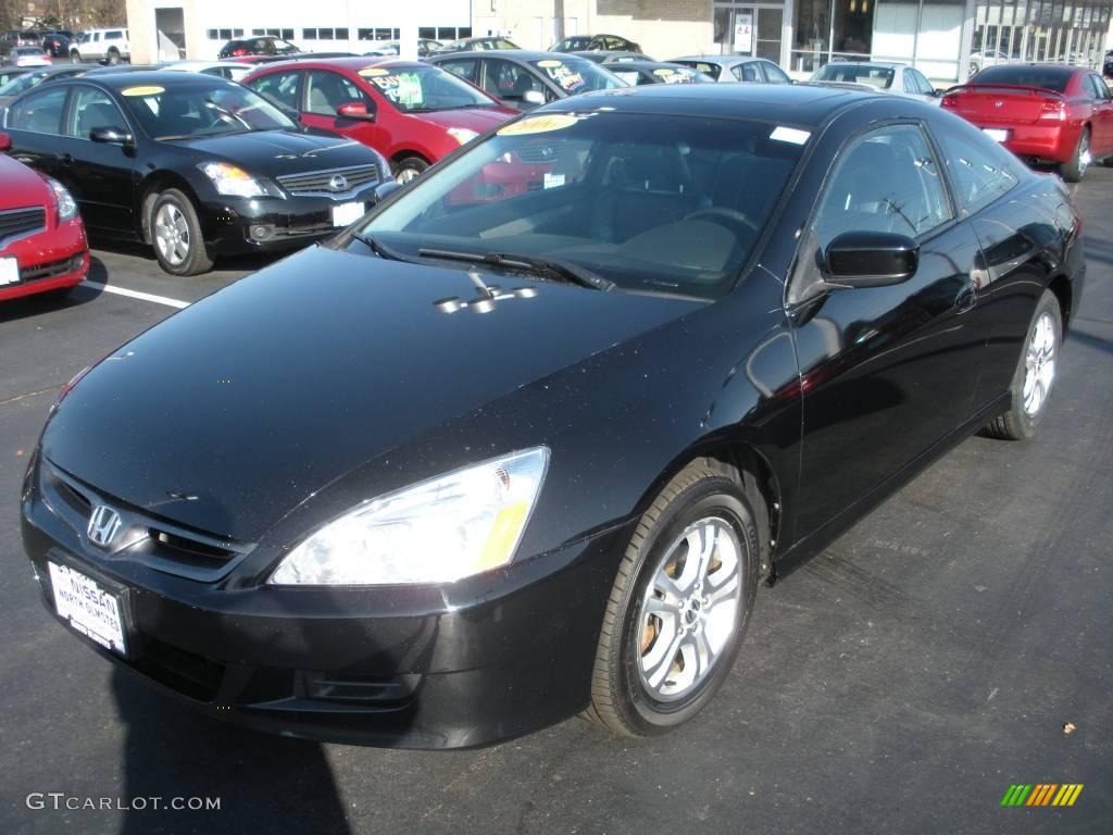 2006 Accord EX-L Coupe - Nighthawk Black Pearl / Black photo #1