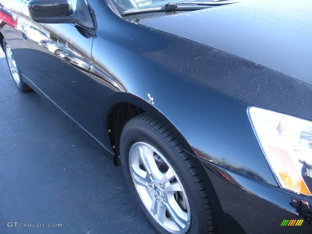2006 Accord EX-L Coupe - Nighthawk Black Pearl / Black photo #4
