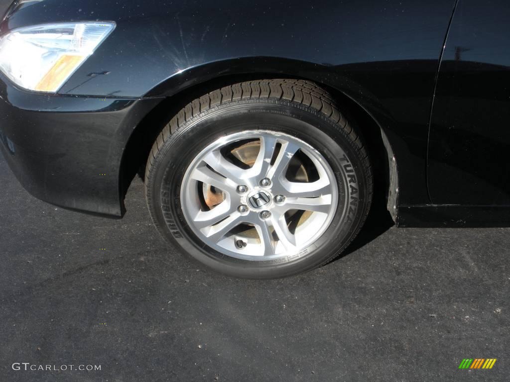 2006 Accord EX-L Coupe - Nighthawk Black Pearl / Black photo #11