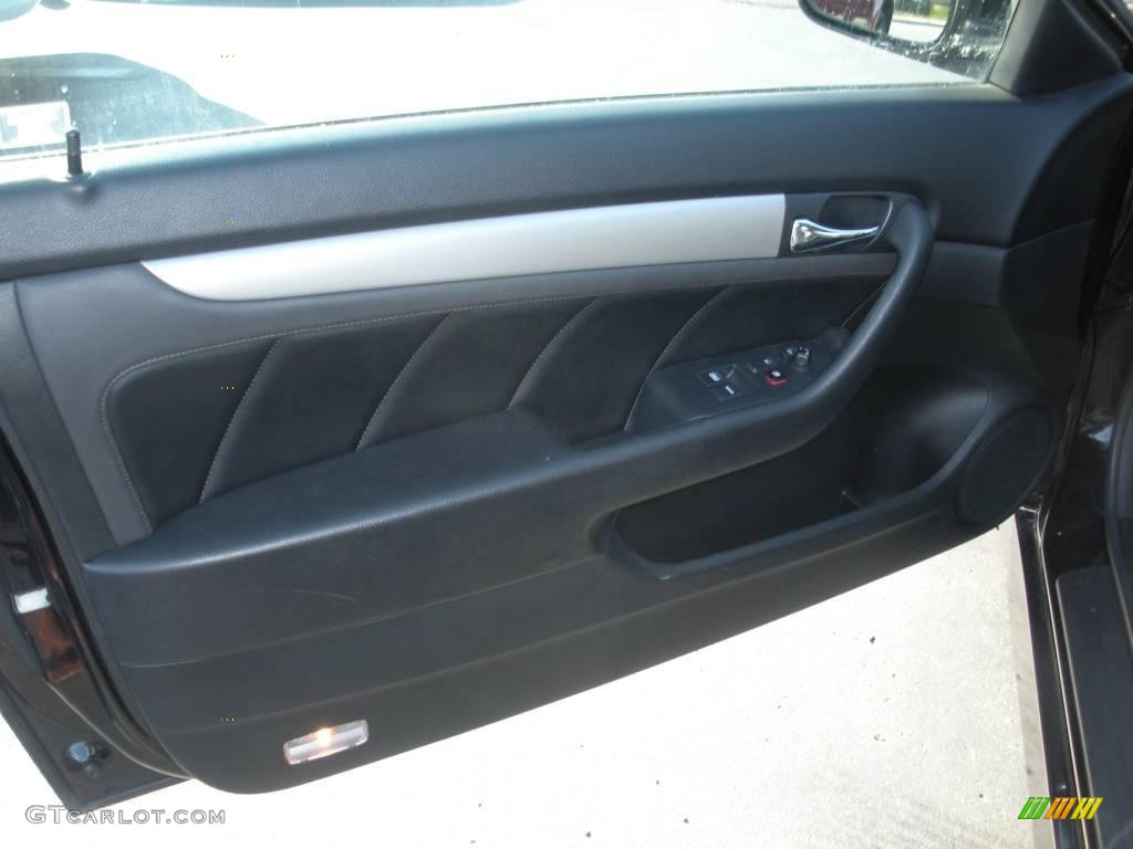 2006 Accord EX-L Coupe - Nighthawk Black Pearl / Black photo #12