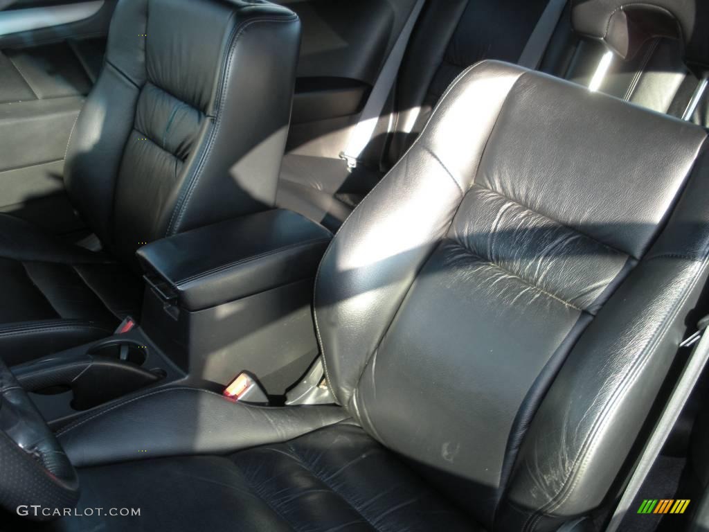 2006 Accord EX-L Coupe - Nighthawk Black Pearl / Black photo #14