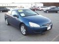 2005 Sapphire Blue Pearl Honda Accord EX V6 Coupe  photo #1