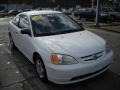 2001 Taffeta White Honda Civic LX Coupe  photo #15