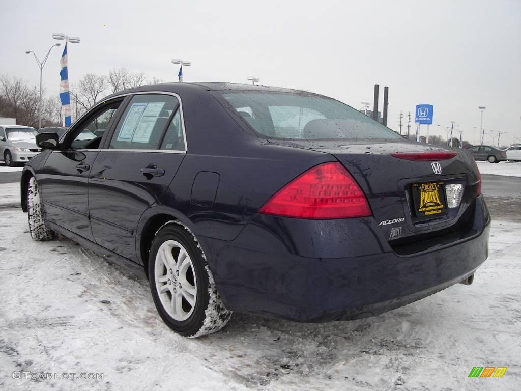 2006 Accord EX Sedan - Royal Blue Pearl / Gray photo #3