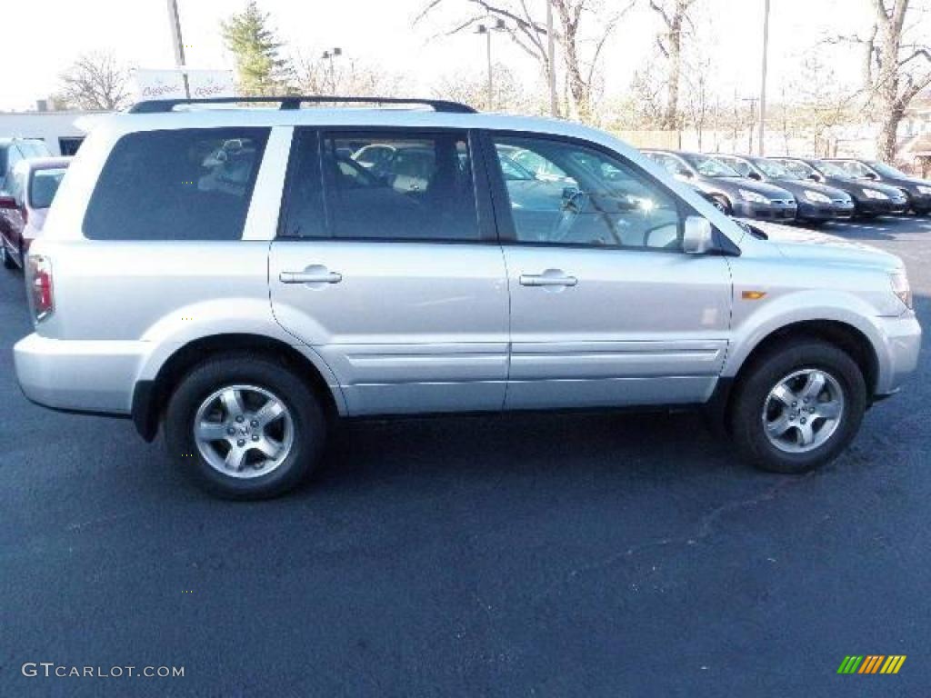 2007 Pilot EX-L 4WD - Billet Silver Metallic / Gray photo #5