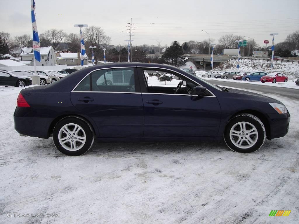 2006 Accord EX Sedan - Royal Blue Pearl / Gray photo #6