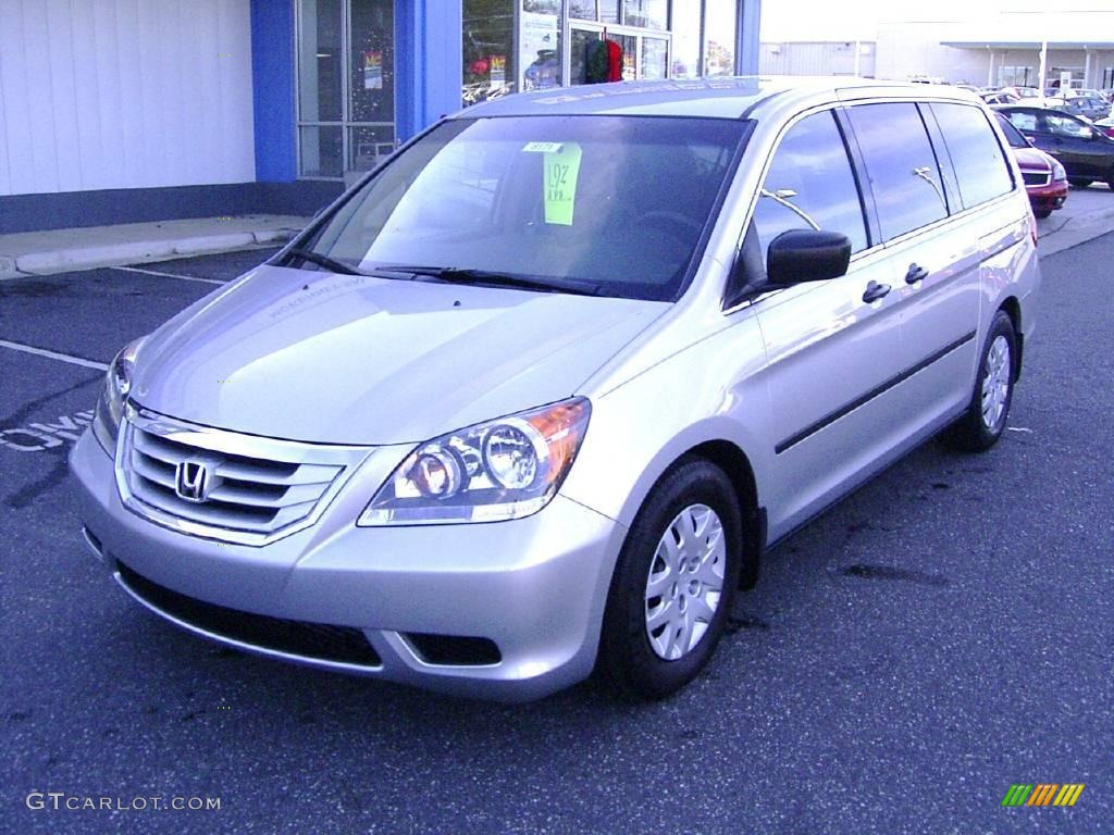 2010 Odyssey LX - Alabaster Silver Metallic / Gray photo #1