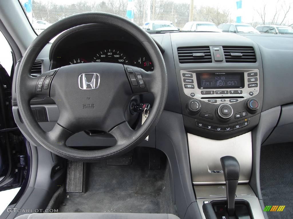 2006 Accord EX Sedan - Royal Blue Pearl / Gray photo #15
