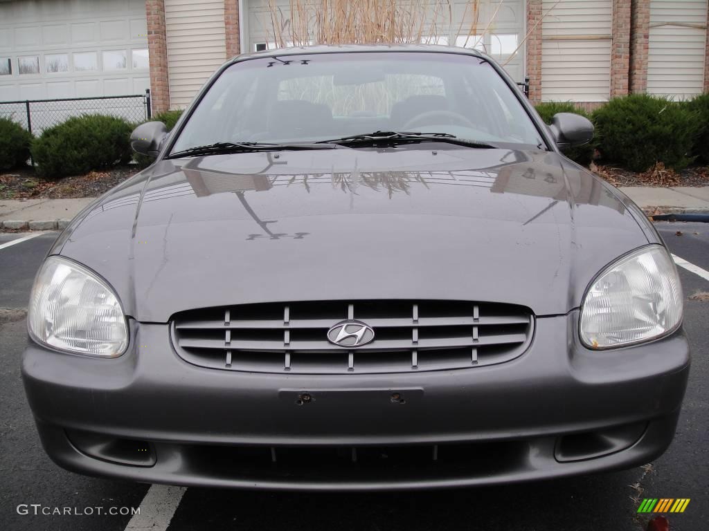 2000 Sonata GLS V6 - Slate Gray / Gray photo #2