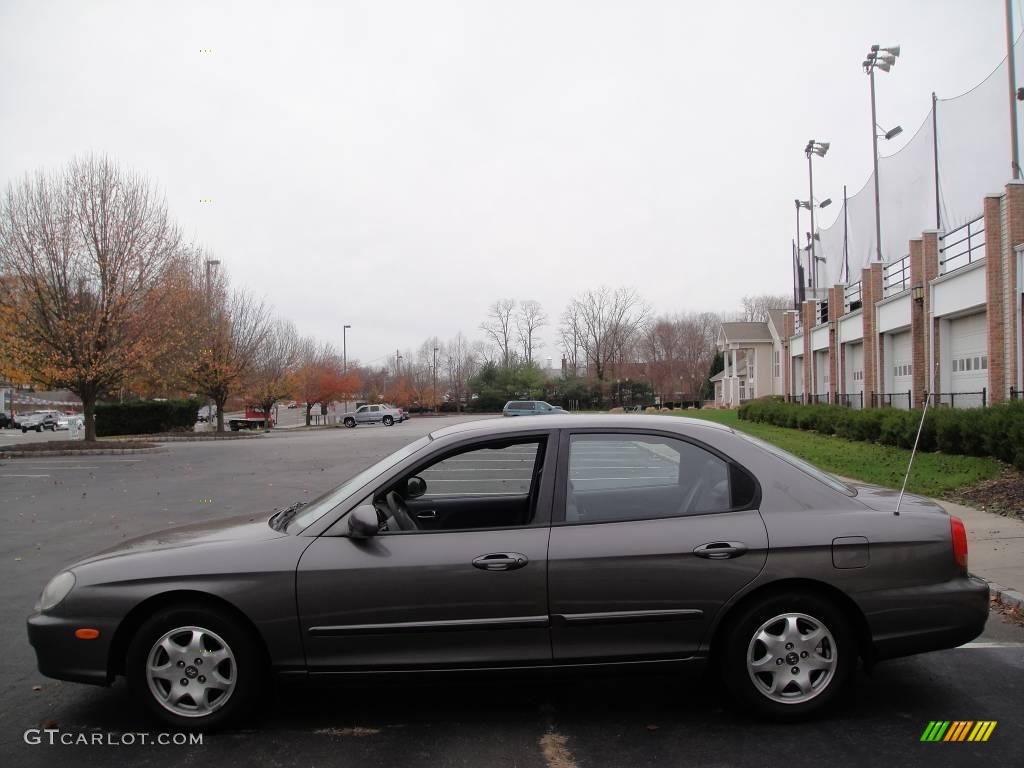 2000 Sonata GLS V6 - Slate Gray / Gray photo #3