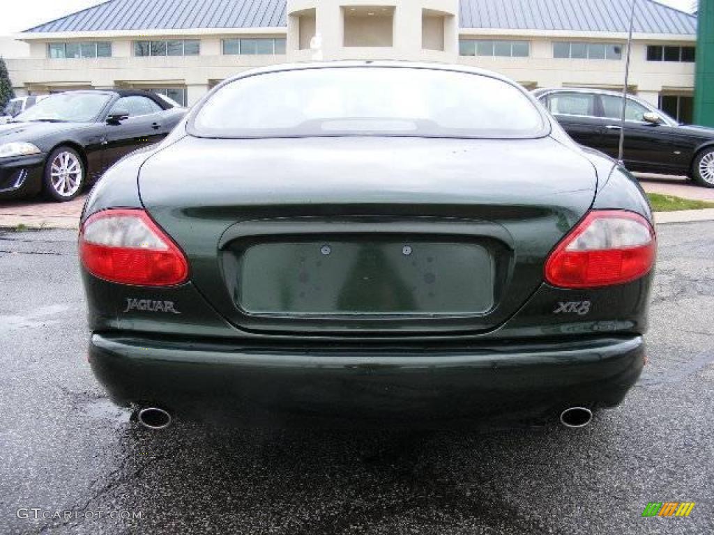 1997 XK XK8 Coupe - British Racing Green / Cashmere photo #4