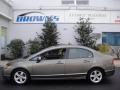 2008 Galaxy Gray Metallic Honda Civic EX Sedan  photo #1