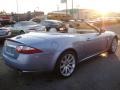 2007 Frost Blue Metallic Jaguar XK XK8 Convertible  photo #8