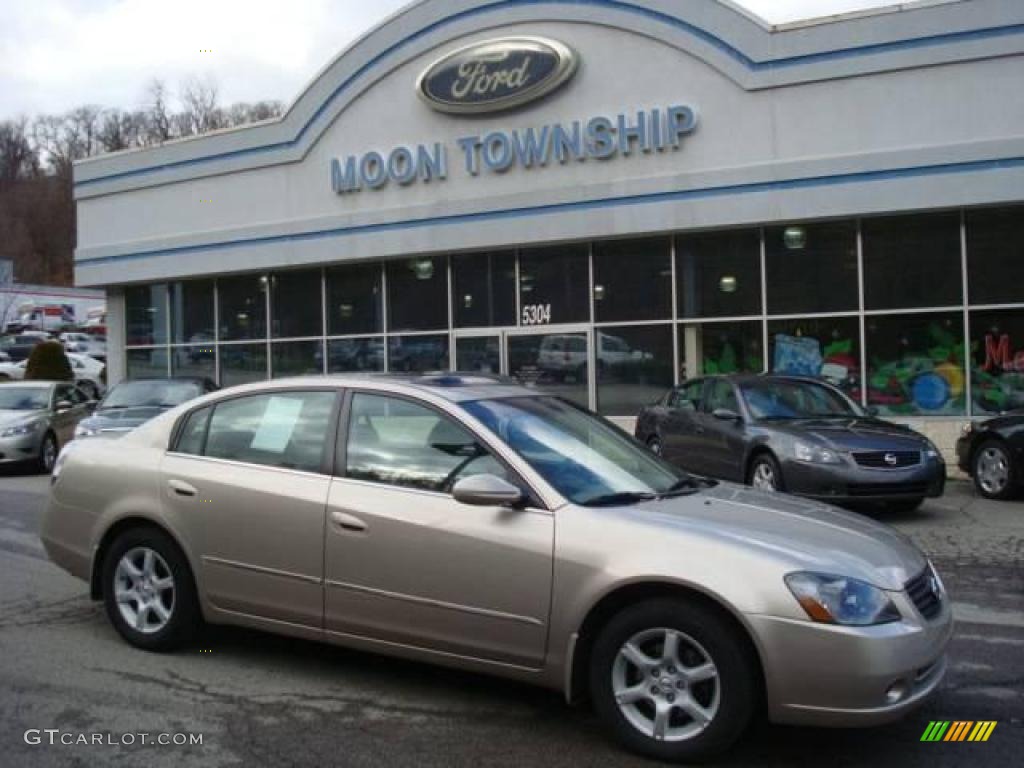 2005 Altima 3.5 SL - Coral Sand Metallic / Blond photo #1