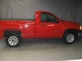 2008 Fire Red GMC Sierra 1500 Regular Cab  photo #4