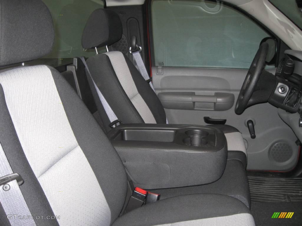 2008 Sierra 1500 Regular Cab - Fire Red / Dark Titanium photo #6