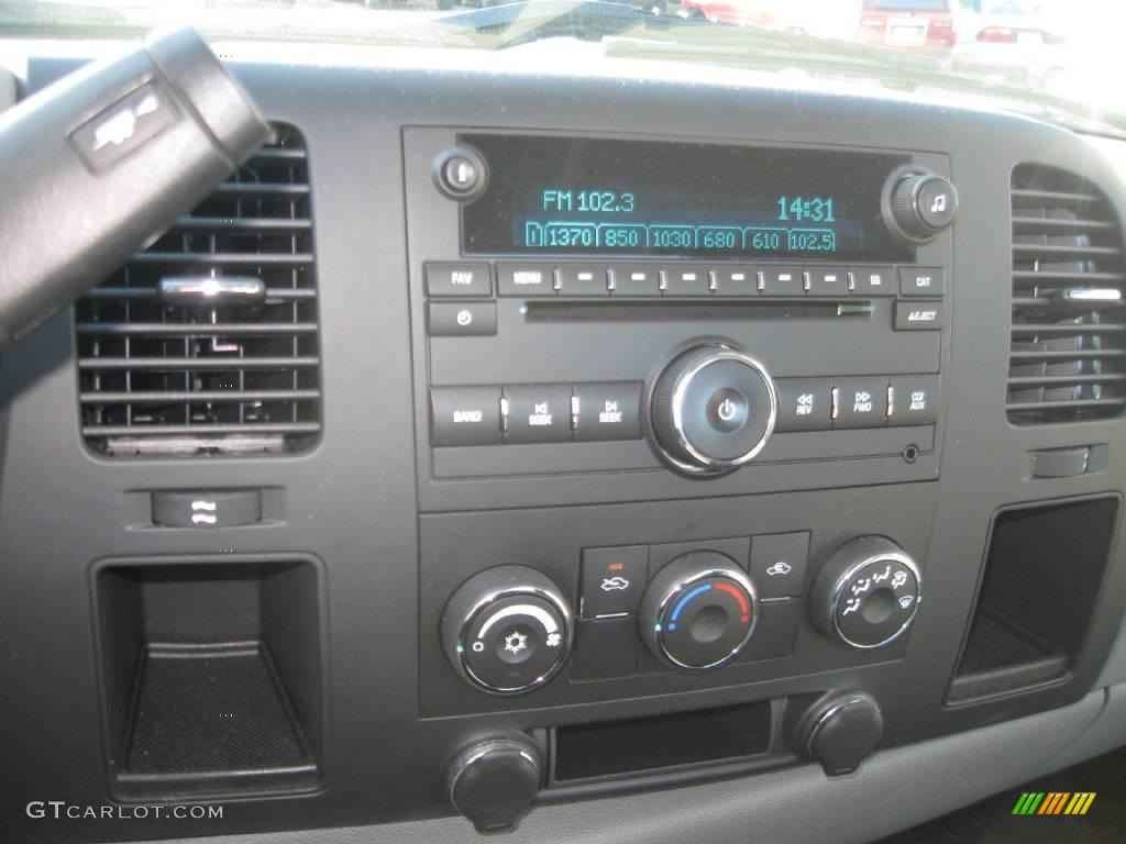 2008 Sierra 1500 Regular Cab - Fire Red / Dark Titanium photo #9