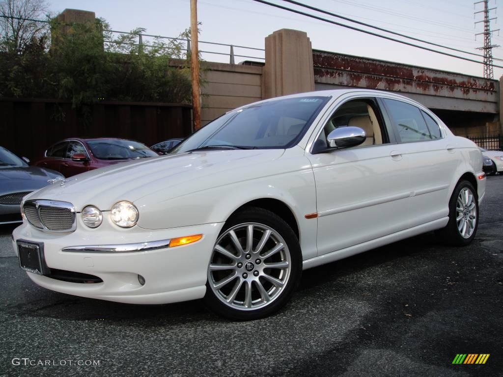 White Onyx Jaguar X-Type