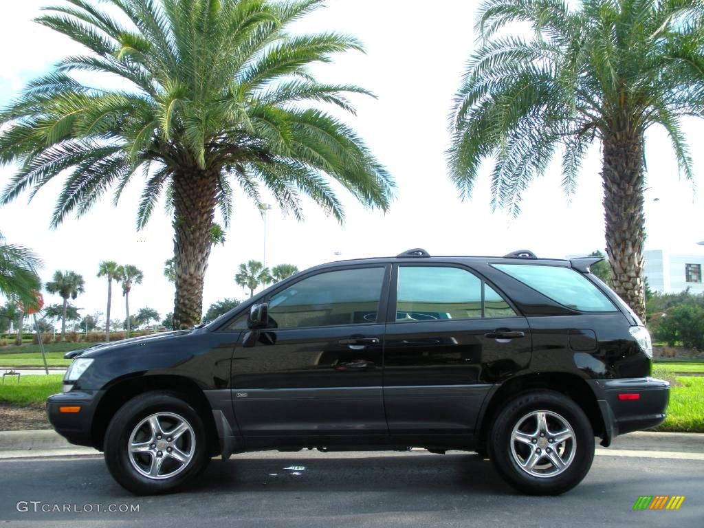 2001 RX 300 - Black Onyx / Ivory photo #1