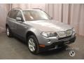 Silver Grey Metallic - X3 3.0si Photo No. 7
