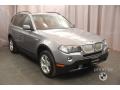 2007 Silver Grey Metallic BMW X3 3.0si  photo #7