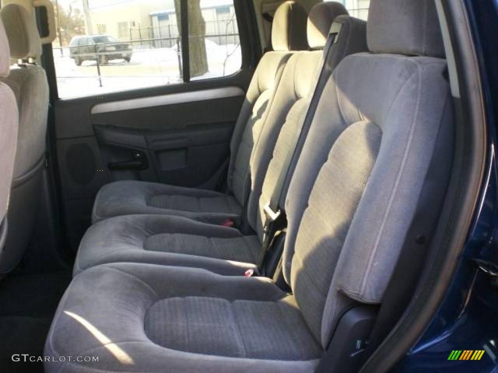 2004 Explorer XLT 4x4 - Dark Blue Pearl Metallic / Graphite photo #6
