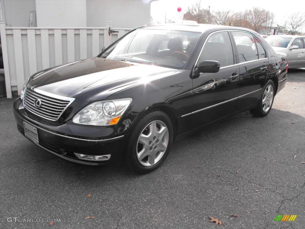 2004 LS 430 - Black Onyx / Black photo #1