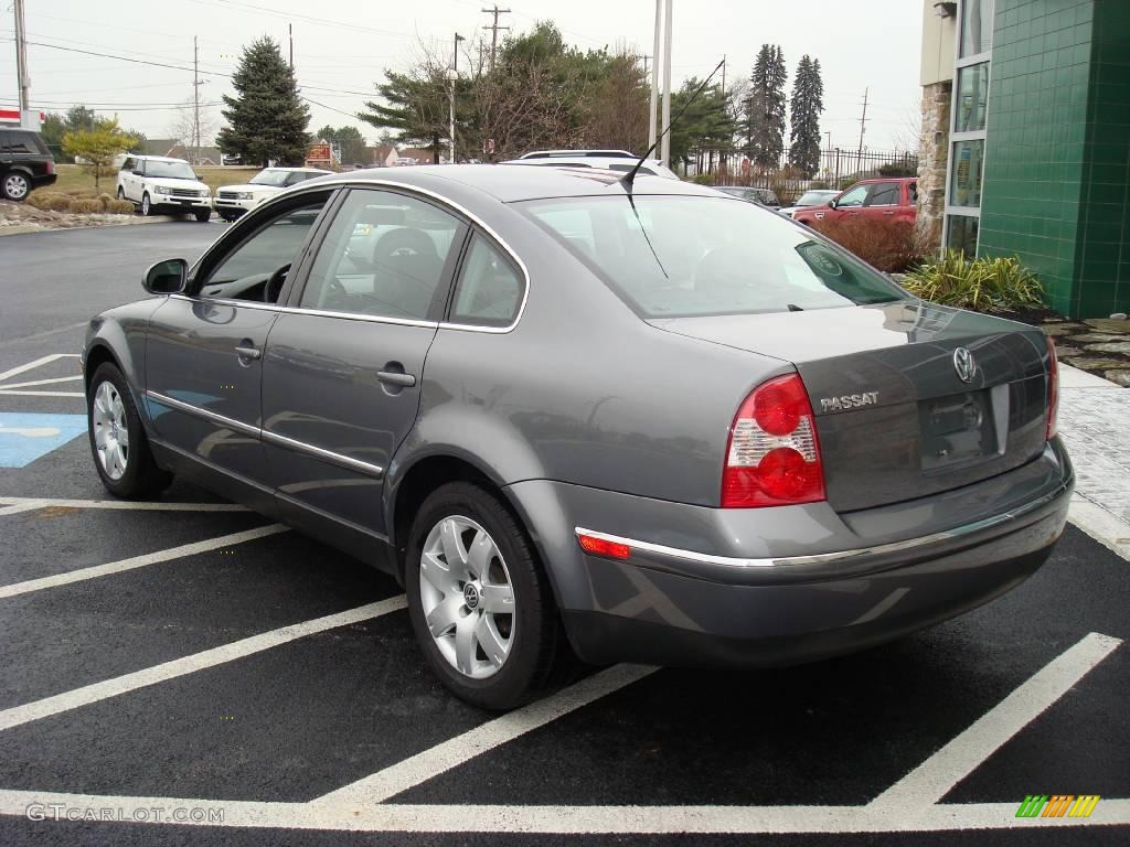 2005 Passat GLS 1.8T Sedan - United Grey Metallic / Grey photo #9