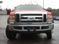 2008 Red Clearcoat Ford F450 Super Duty XLT Crew Cab 4x4 Chassis  photo #15