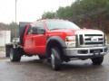 2008 Red Clearcoat Ford F450 Super Duty XLT Crew Cab 4x4 Chassis  photo #20