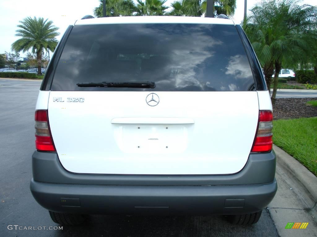1998 ML 320 4Matic - Polar White / Sand photo #7