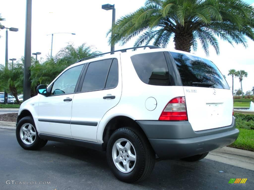 1998 ML 320 4Matic - Polar White / Sand photo #8