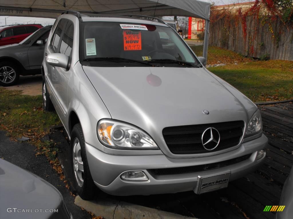 2003 Brilliant Silver Metallic MercedesBenz ML 320 4Matic 22544949