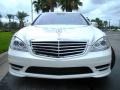 Diamond White Metallic - S 400 Hybrid Sedan Photo No. 3