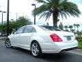 Diamond White Metallic - S 400 Hybrid Sedan Photo No. 8