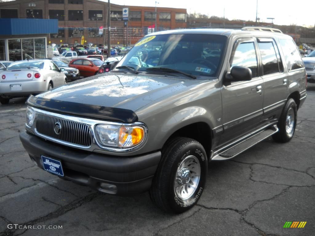 2000 Mountaineer V8 AWD - Spruce Green Metallic / Medium Graphite photo #18
