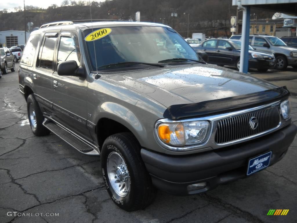 2000 Mountaineer V8 AWD - Spruce Green Metallic / Medium Graphite photo #20