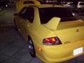 2003 Lightning Yellow Mitsubishi Lancer Evolution VIII  photo #2