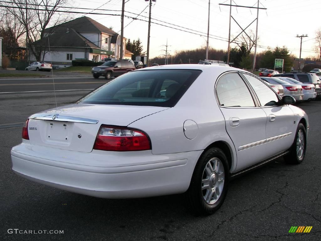 2004 Sable LS Premium Sedan - Vibrant White / Medium Graphite photo #3