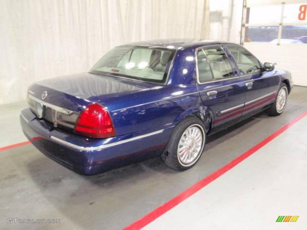 2006 Grand Marquis LS - Dark Blue Pearl / Medium Light Stone photo #3