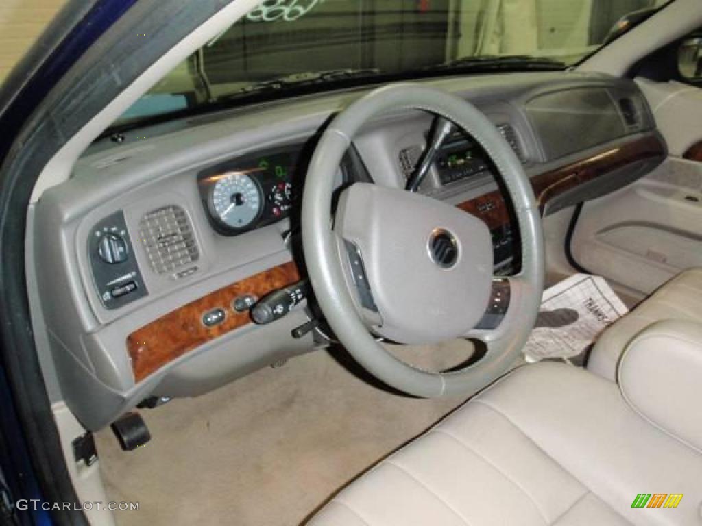 2006 Grand Marquis LS - Dark Blue Pearl / Medium Light Stone photo #10