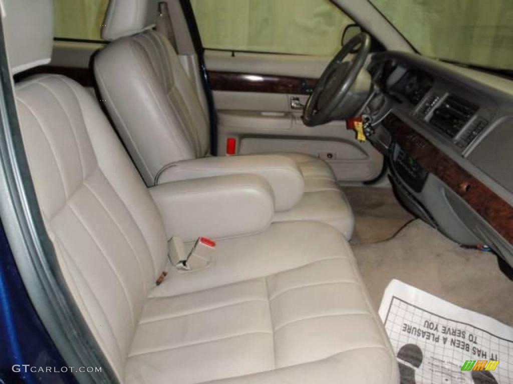 2006 Grand Marquis LS - Dark Blue Pearl / Medium Light Stone photo #13