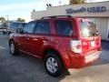 2008 Vivid Red Metallic Mercury Mariner V6  photo #8