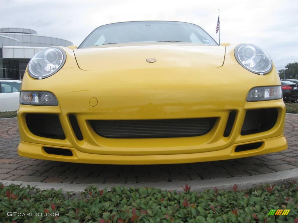 2008 911 Carrera 4S Coupe - Speed Yellow / Black photo #1