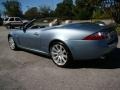 2007 Frost Blue Metallic Jaguar XK XK8 Convertible  photo #6