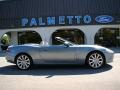 2007 Frost Blue Metallic Jaguar XK XK8 Convertible  photo #30