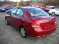 2008 Spicy Red Kia Spectra EX Sedan  photo #4