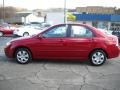 2008 Spicy Red Kia Spectra EX Sedan  photo #5