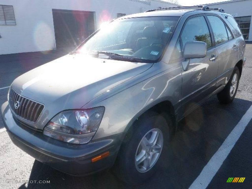 2000 RX 300 AWD - Mineral Green / Ivory photo #4